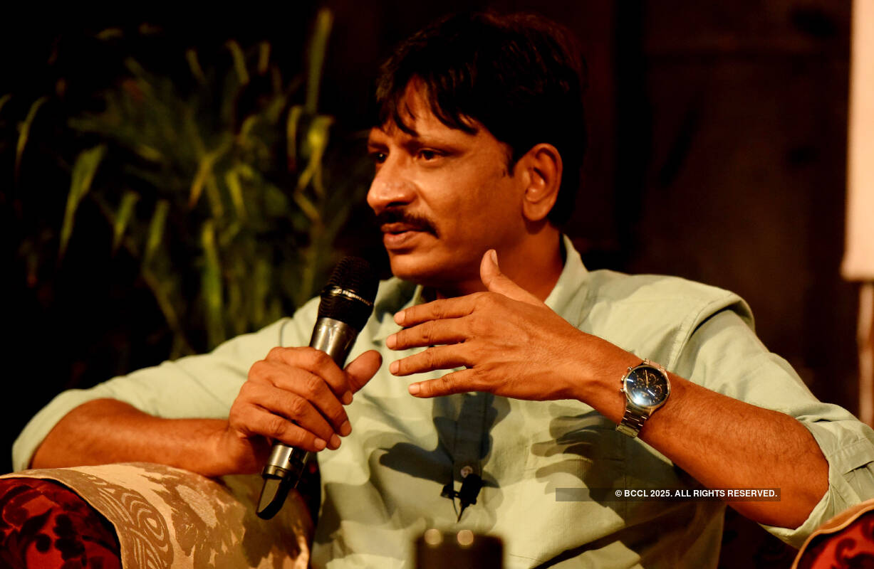 Actor Rajesh Tailang attends Ravindra Rang Samwad