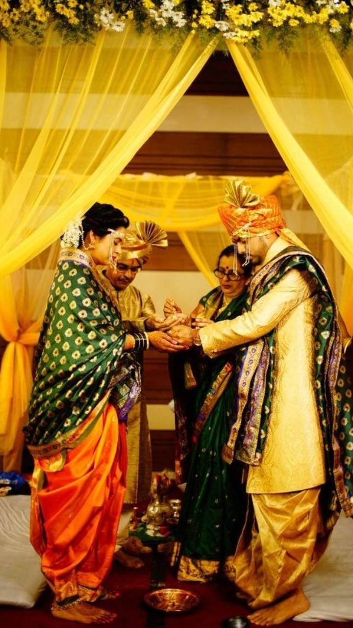 marathi bride navari