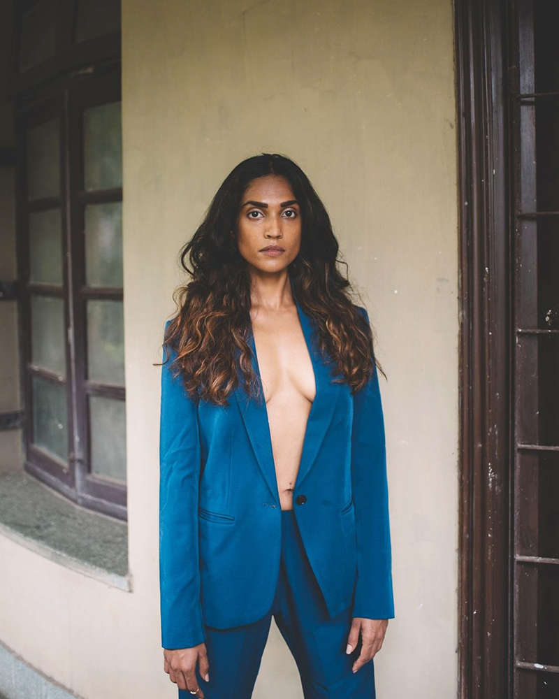 Shruthy Menon rocks open blazer look in her new photoshoot