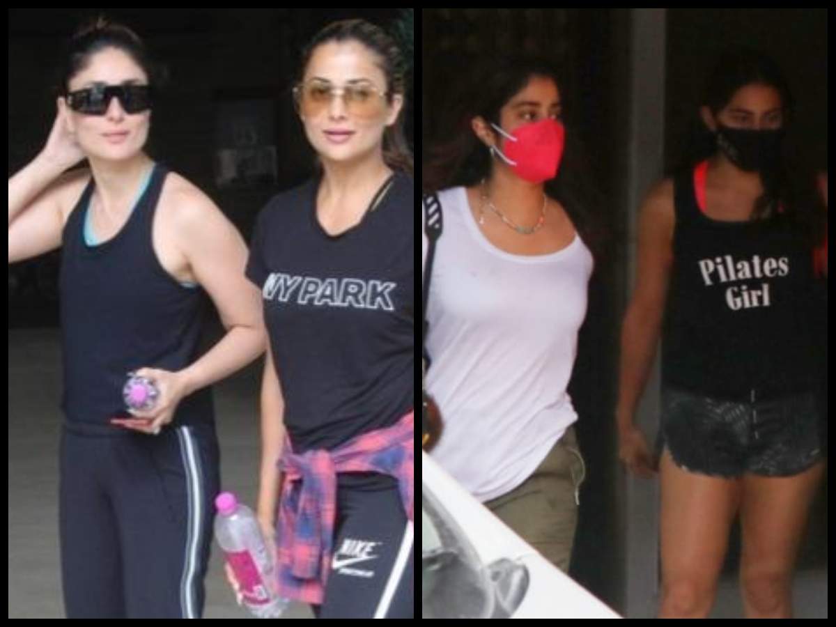 Janhvi Kapoor-sara Ali Khan To Kareena Kapoor Khan-amrita Arora: B-town 