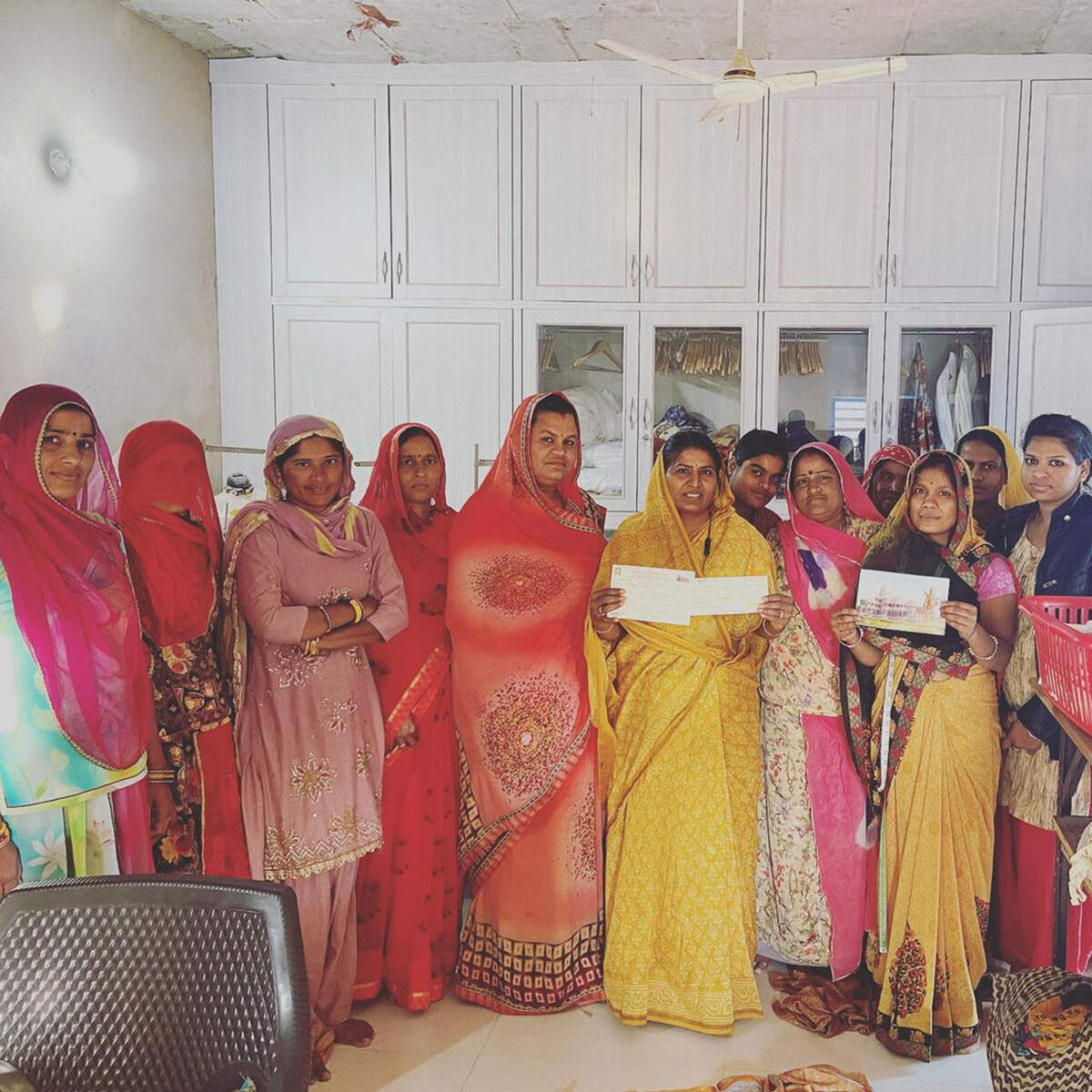 Women in the village of rajasthan revive traditional embroidery Women in the village of rajasthan revive traditional embroidery