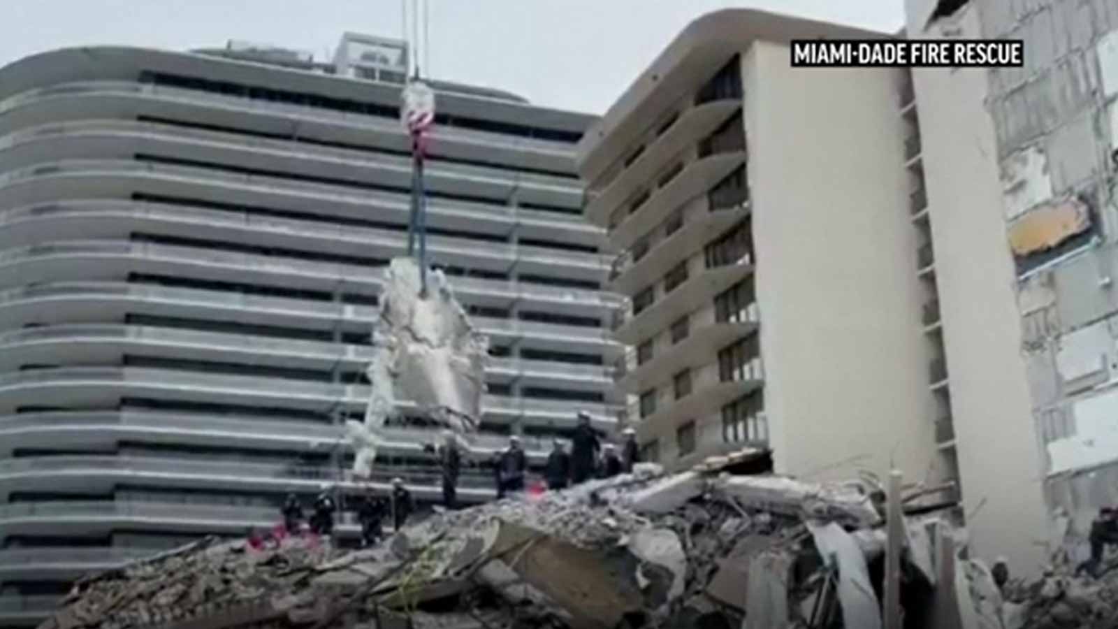 US: Lawyers request drone video of Florida condo collapse