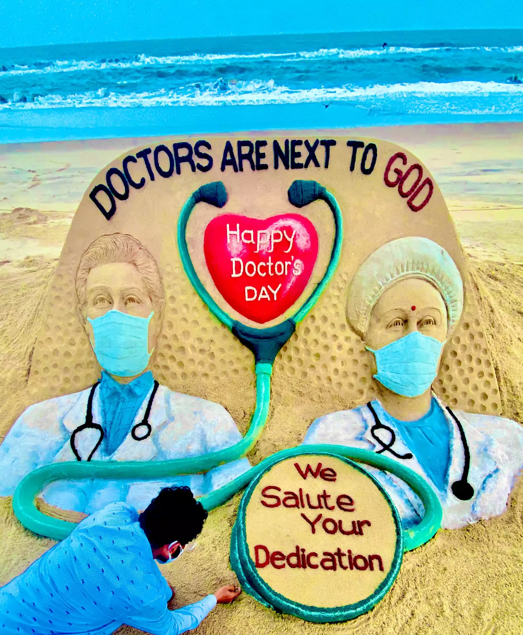In pics: India celebrates National Doctors' Day