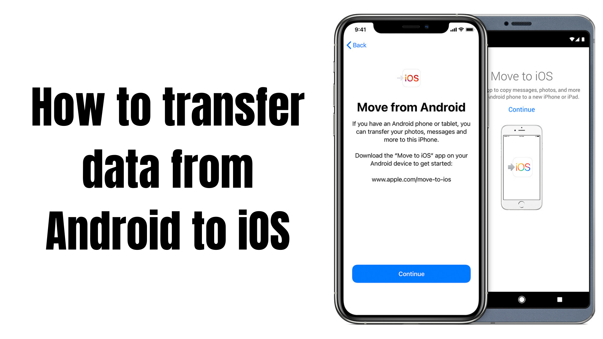 How To Transfer Data From Android Smartphone To Apple Iphone