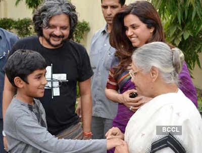 Sheila Dikshit watches 'Stanley Ka Dabba'