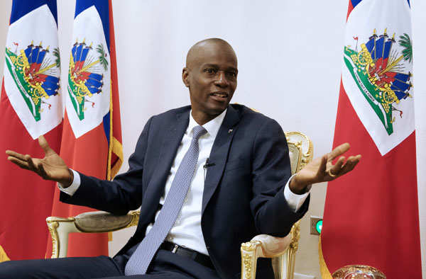 Pictures of assassinated Haiti President Jovenel Moise