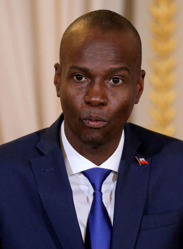 Pictures of assassinated Haiti President Jovenel Moise