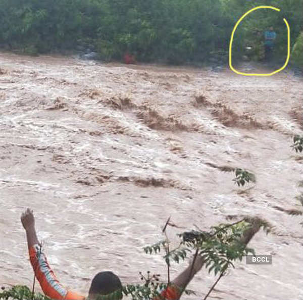 These pictures show how flash floods wreaked havoc in Himachal