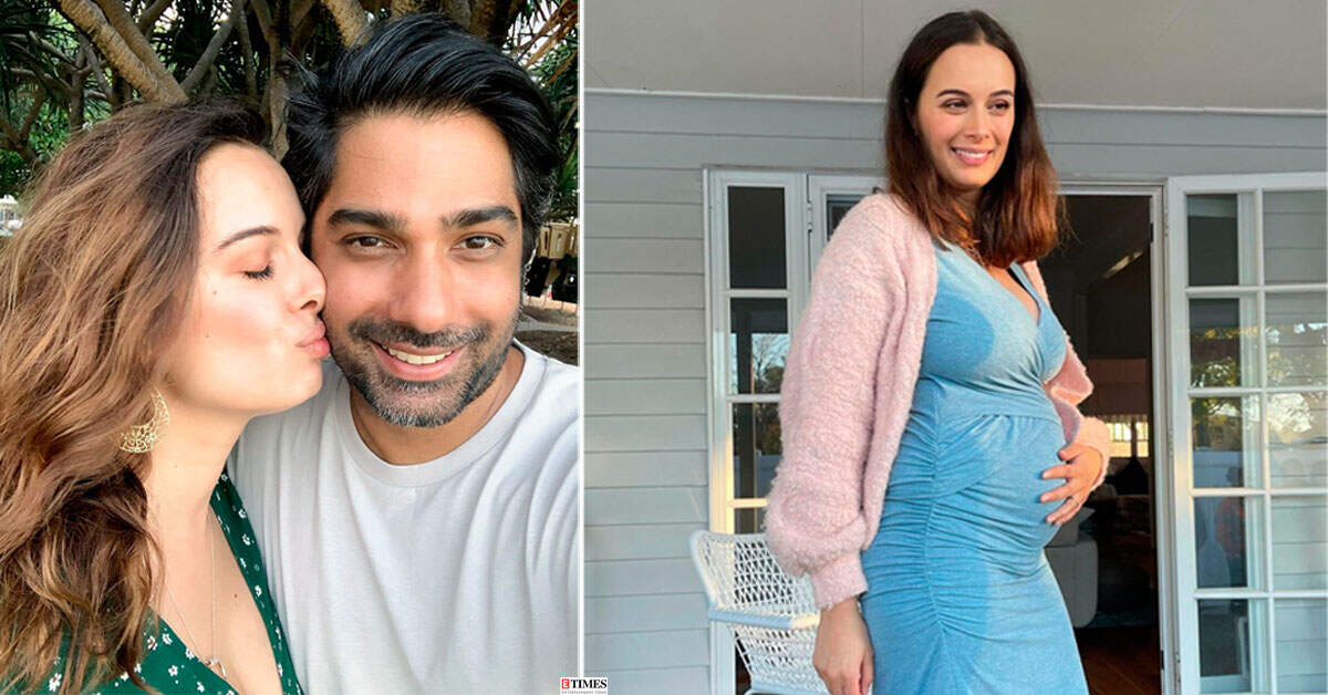 Soon-to-be mommy Evelyn Sharma flaunts her baby bump | Photogallery - ETimes