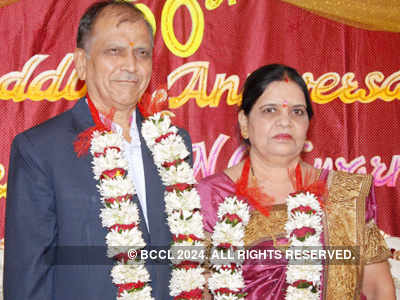 D N.G & Premlata Swarnkar 50th wedding anniv. 