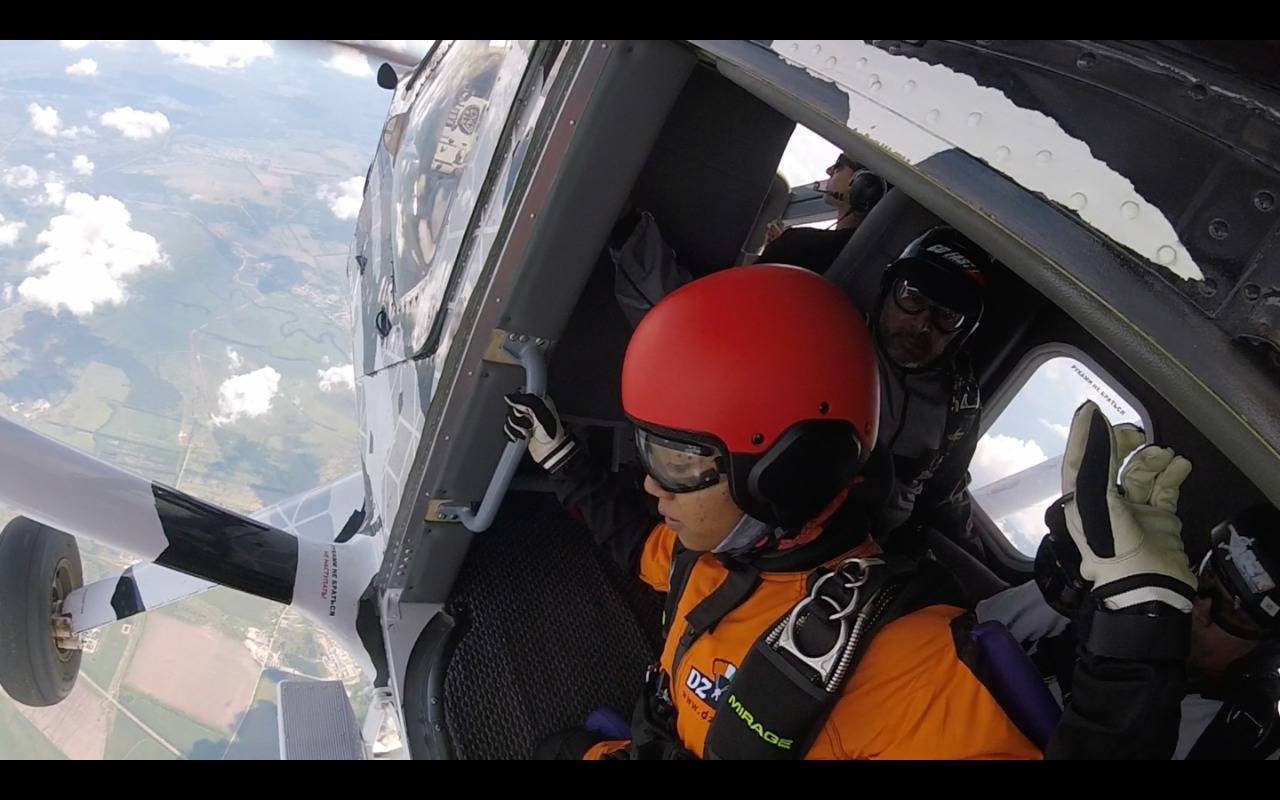 Photos: Shweta Parmar, first civilian woman skydiver from Gujarat