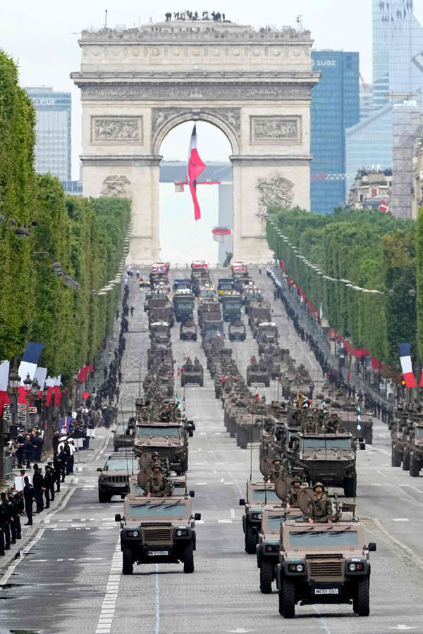 France celebrates Bastille Day