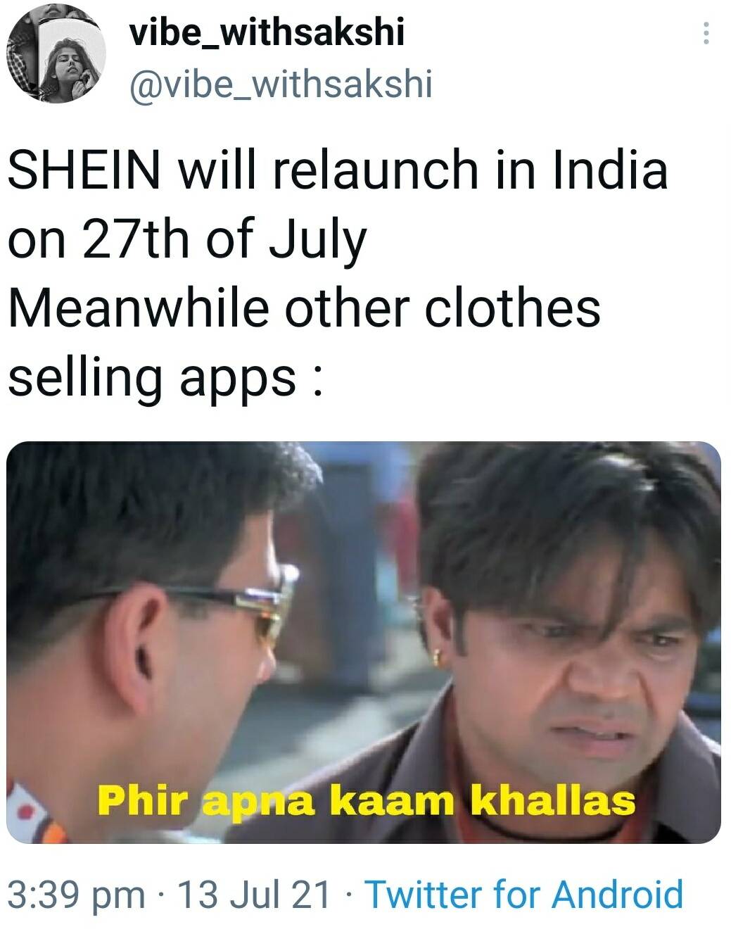 Shein Is Back And Memes Are On Fire