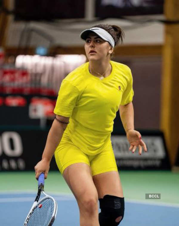 Glamorous pictures of 21-year-old tennis sensation Bianca Andreescu