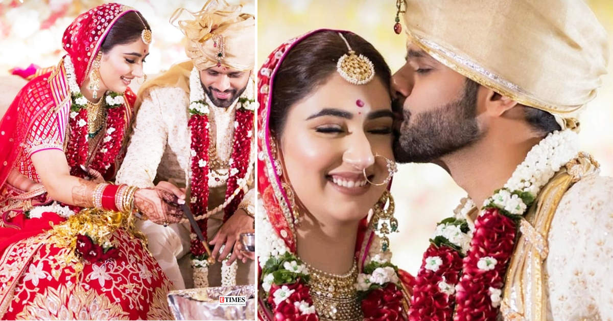 Unseen pictures from Rahul Vaidya and Disha Parmar's wedding you just can't give a miss!