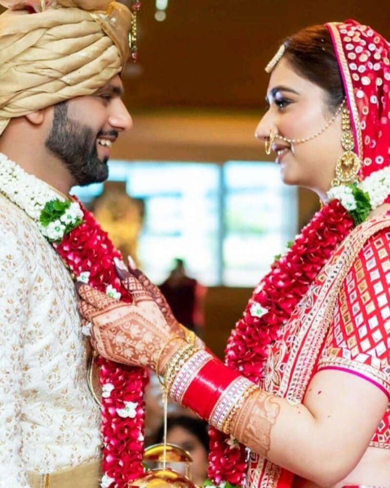 Unseen pictures from Rahul Vaidya and Disha Parmar's wedding you just can't give a miss!