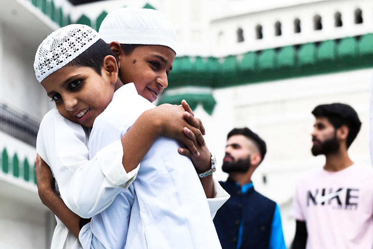 Colourful pictures from Eid celebrations across the country amid COVID ...