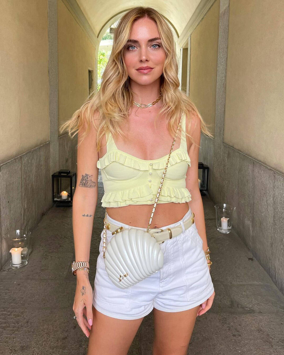 Fashion Blogger Chiara Ferragni ups the glam quotient