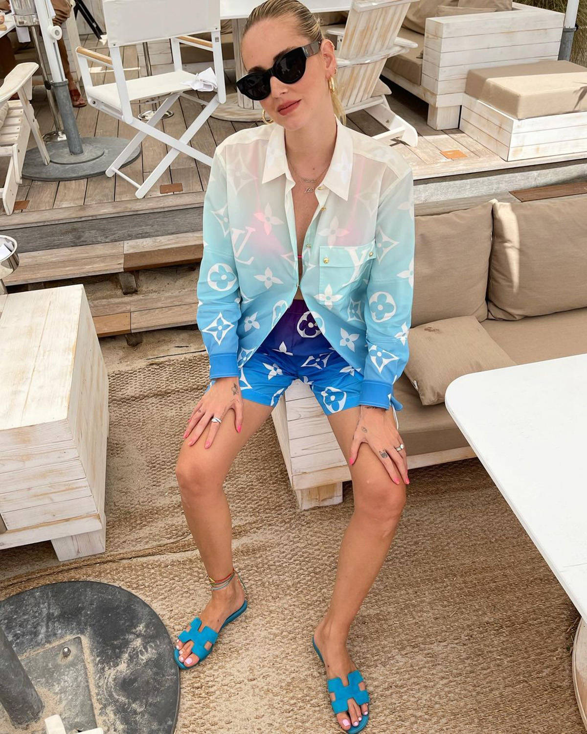 Fashion Blogger Chiara Ferragni ups the glam quotient