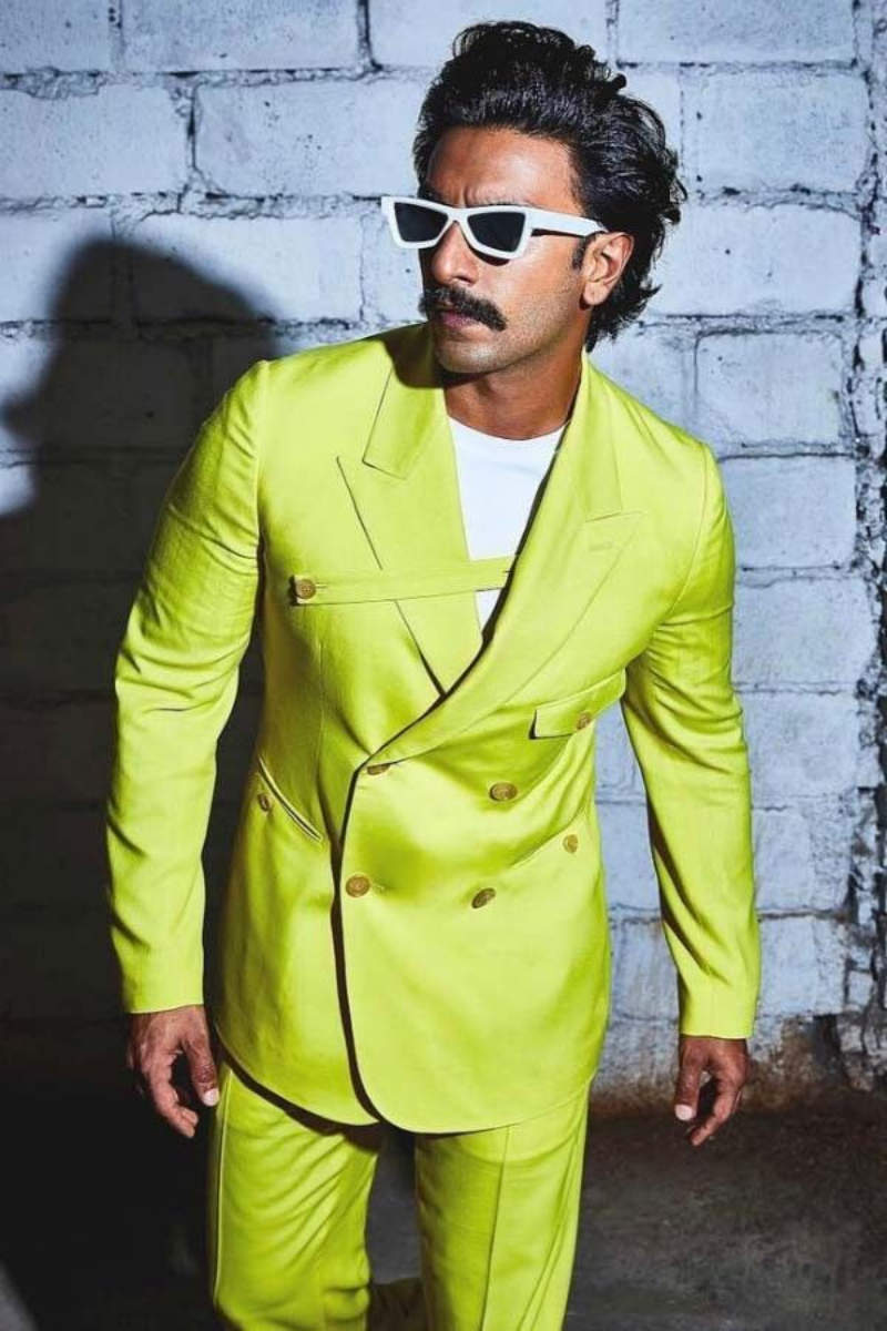 HELLO! India - Ranveer Singh rocked a light blue suit with