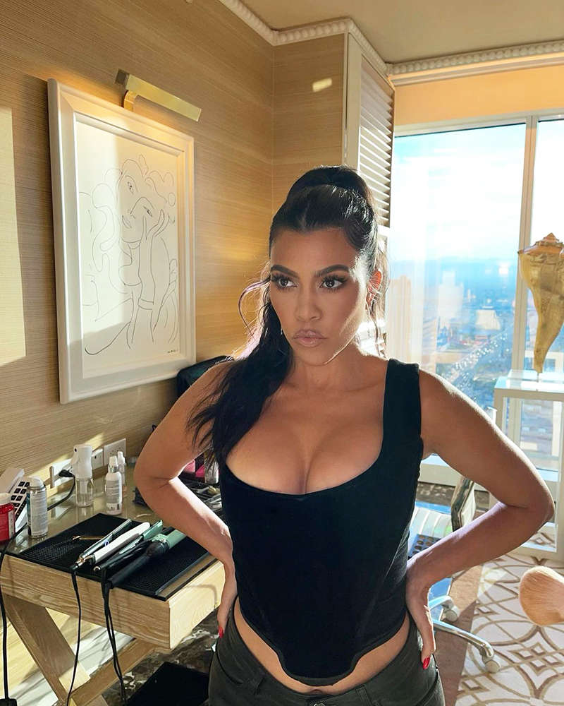 Bikini-clad Kourtney Kardashian is turning heads with her vacation pictures