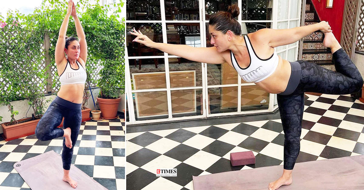 These pictures prove Kareena Kapoor Khan is no less than a yoga queen