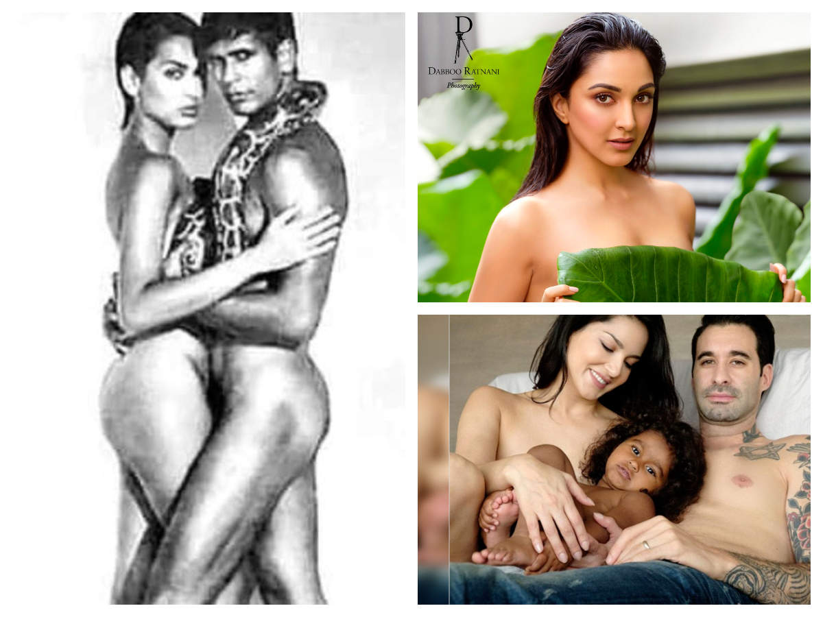 Sani Lewan Xxx Com - Milind Soman, Kiara Advani, Sunny Leone: Bollywood celebs' photoshoots that  stirred up a controversy | The Times of India