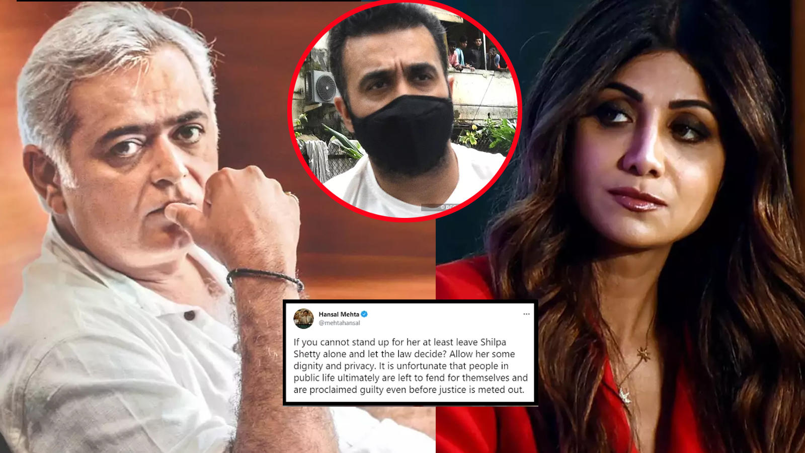 Hansal Mehta Tweets In Support Of Shilpa Shetty Kundra Amid Husband Raj