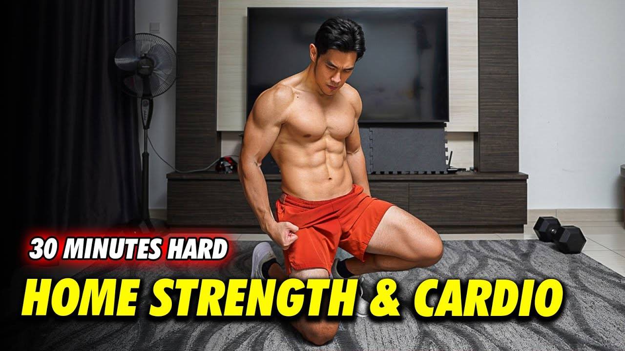 30 minutes guided home strength and cardio