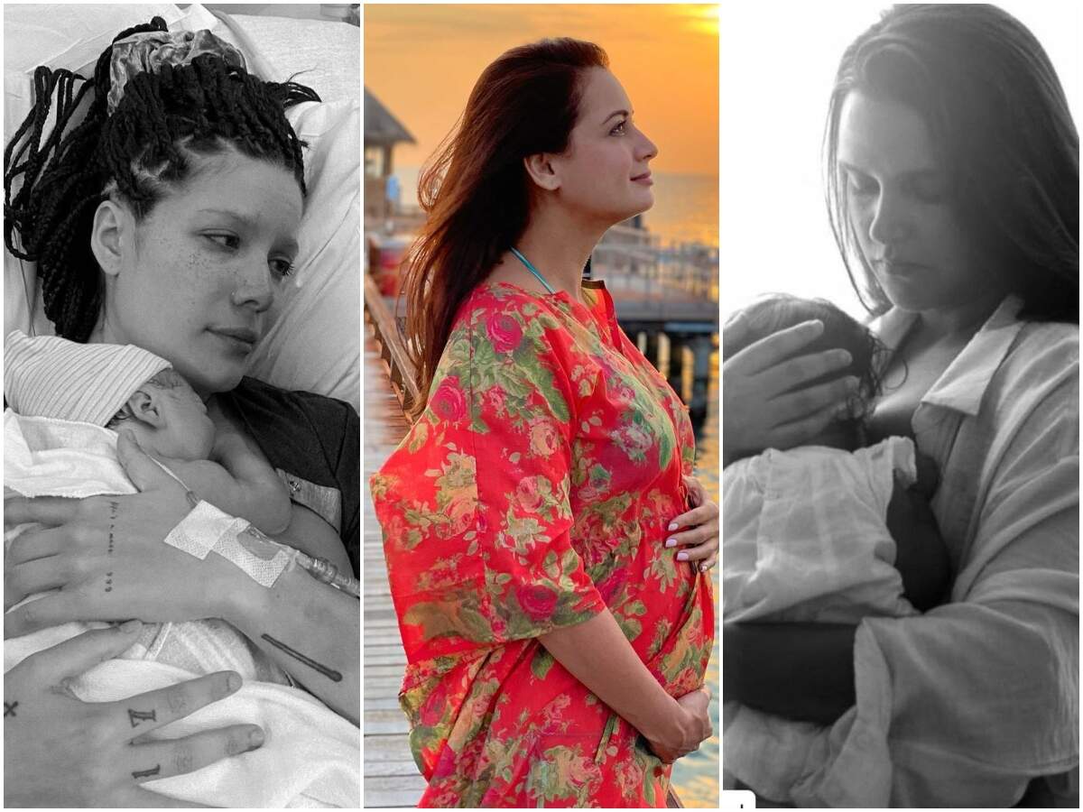 World Breastfeeding Week! Halsey, Neha Dhupia, Sameera Reddy: Stars who spoke about normalising breastfeeding - Vimarsana News