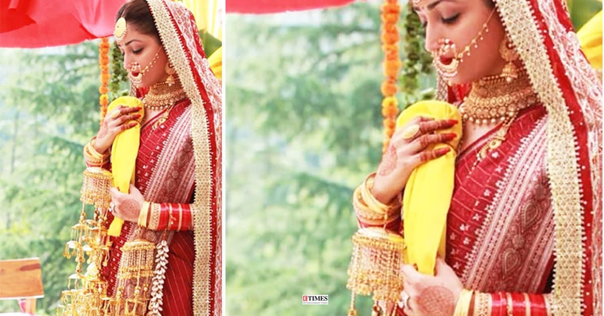 Yami Gautam flaunts her choodas & kaleeras in this unseen wedding picture