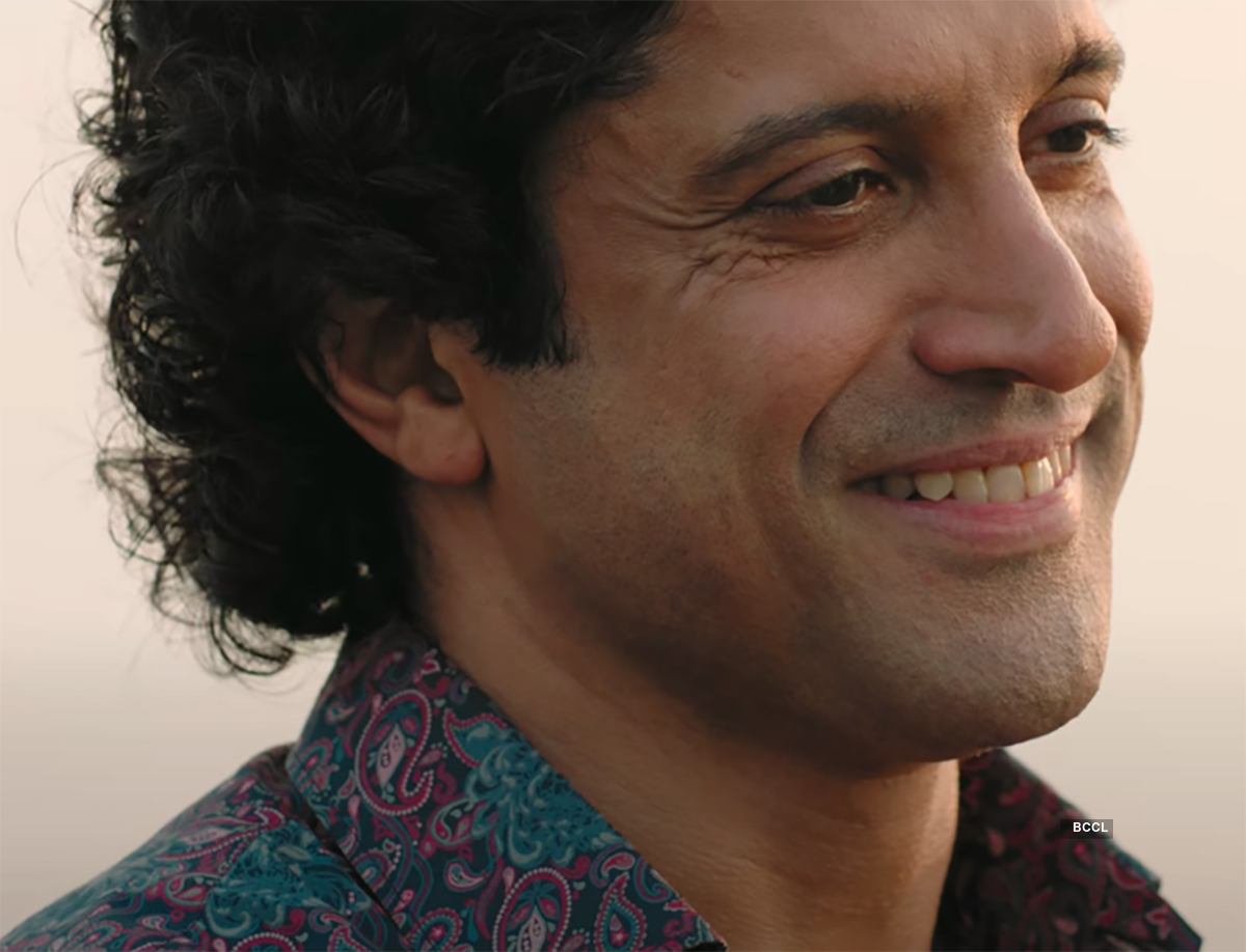 Farhan Akhtar as an exceptional boxer Aziz Ali in 'Toofaan'