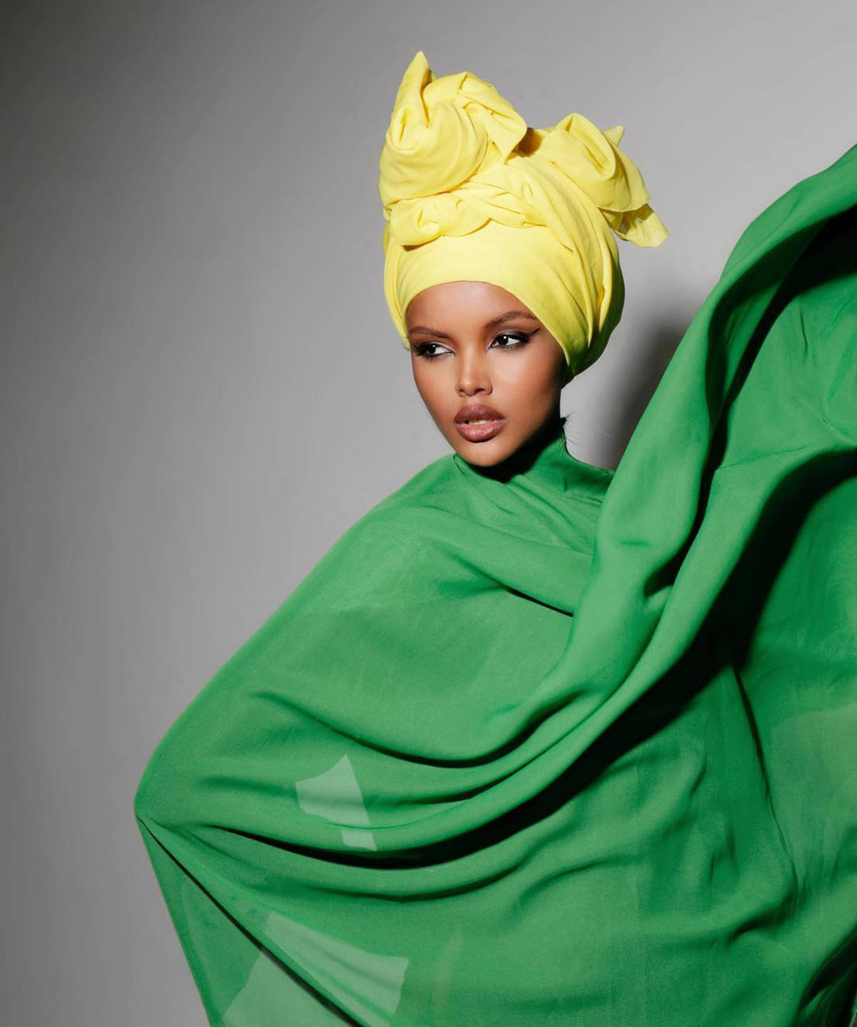 Halima Aden ups the glam quotient with her stunning beauty