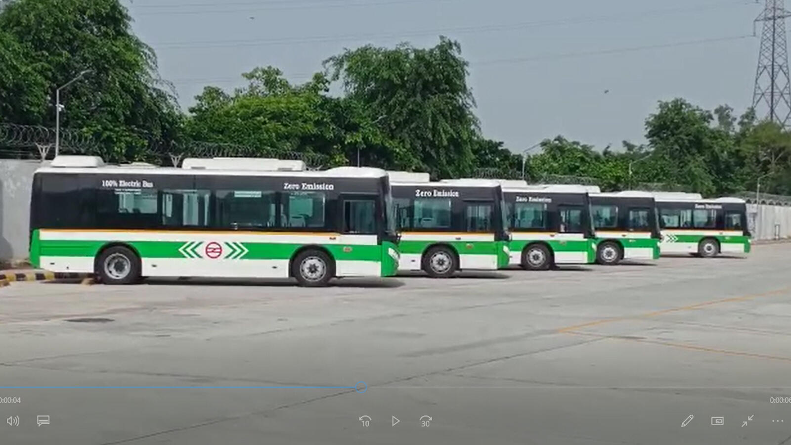 Delhi: DMRC begins trial of electric feeder bus service on 2 routes