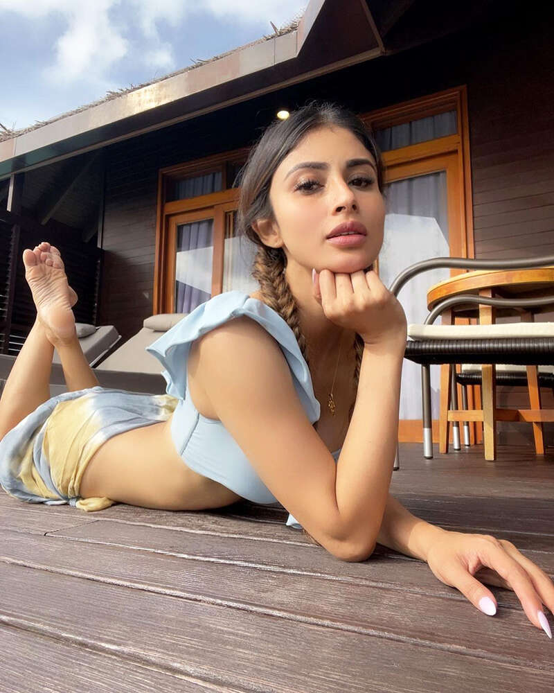 Glamorous beach looks of Mouni Roy as she soaks up the sun in Maldives