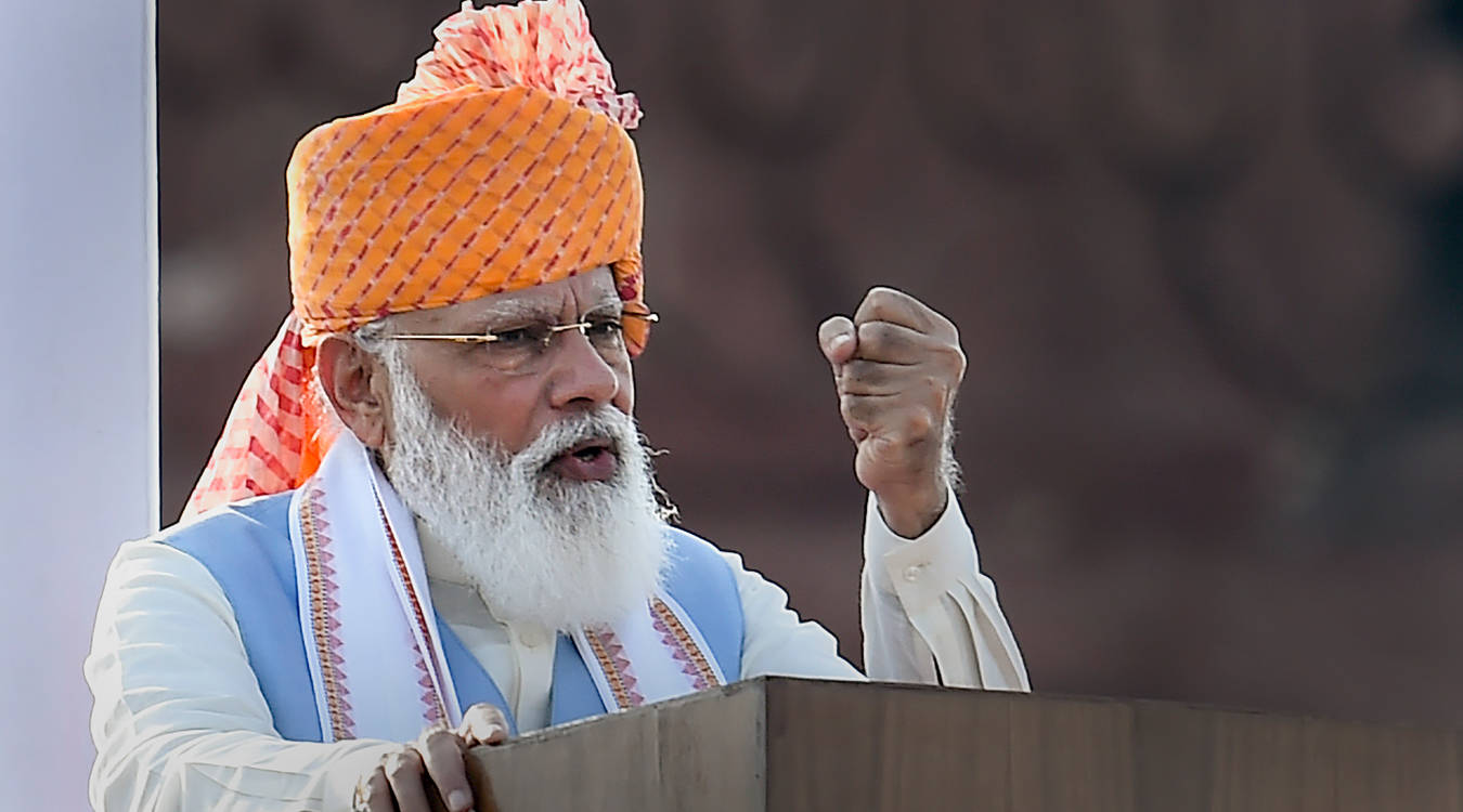 India at 75: PM Modi's I-Day speech from Red Fort