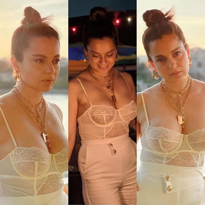 After getting slammed for her see-through corset top, Kangana Ranaut shuts trolls like a boss!
