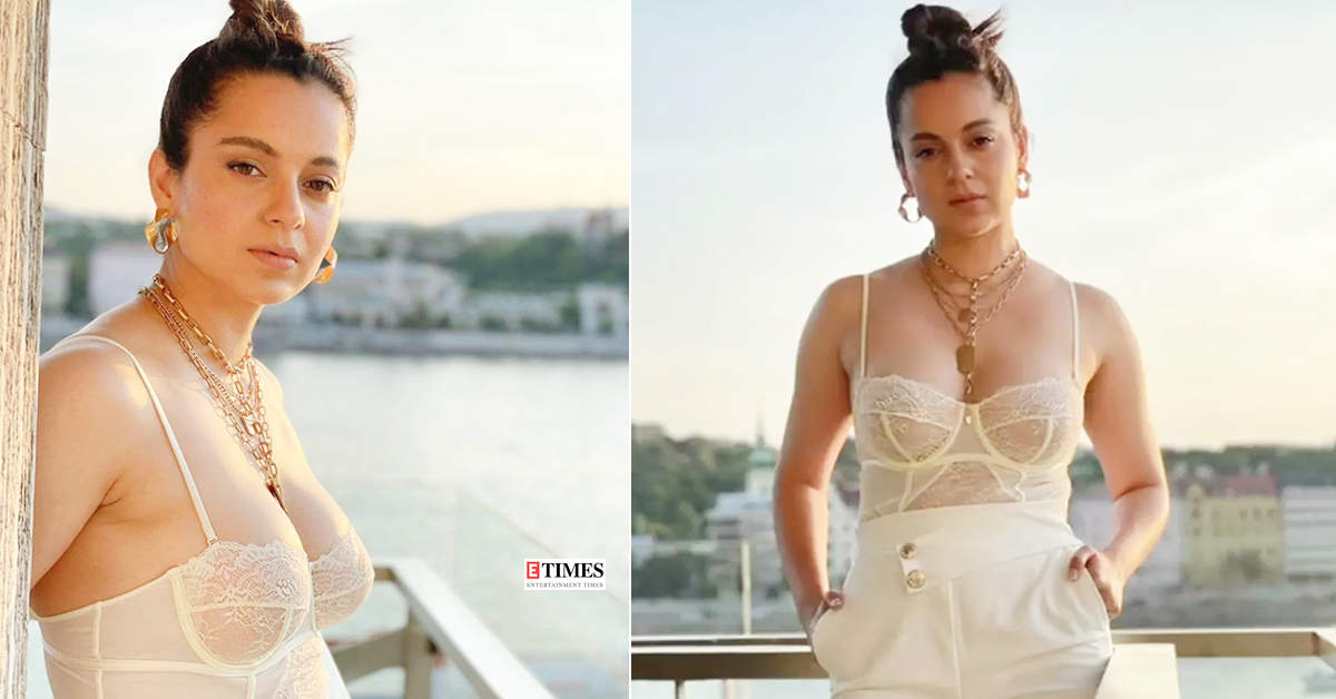 After getting slammed for her lace corset top, Kangana Ranaut shuts trolls like a boss!