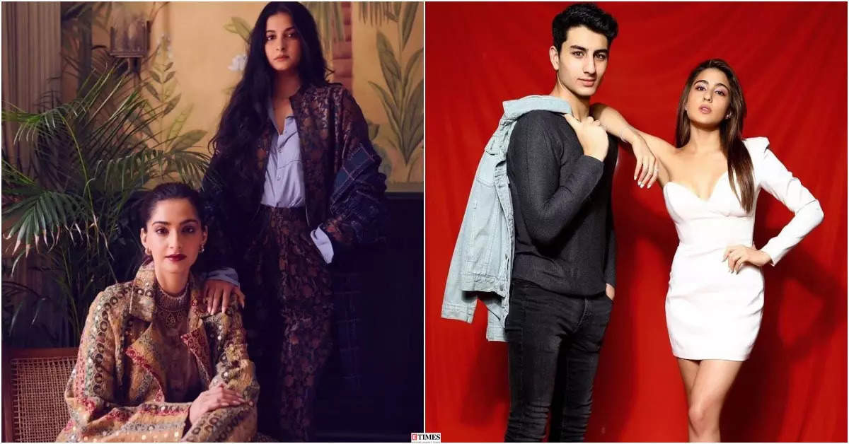From Sonam-Rhea Kapoor to Sara-Ibrahim Ali Khan, these stylish siblings in Bollywood rule hearts and how!