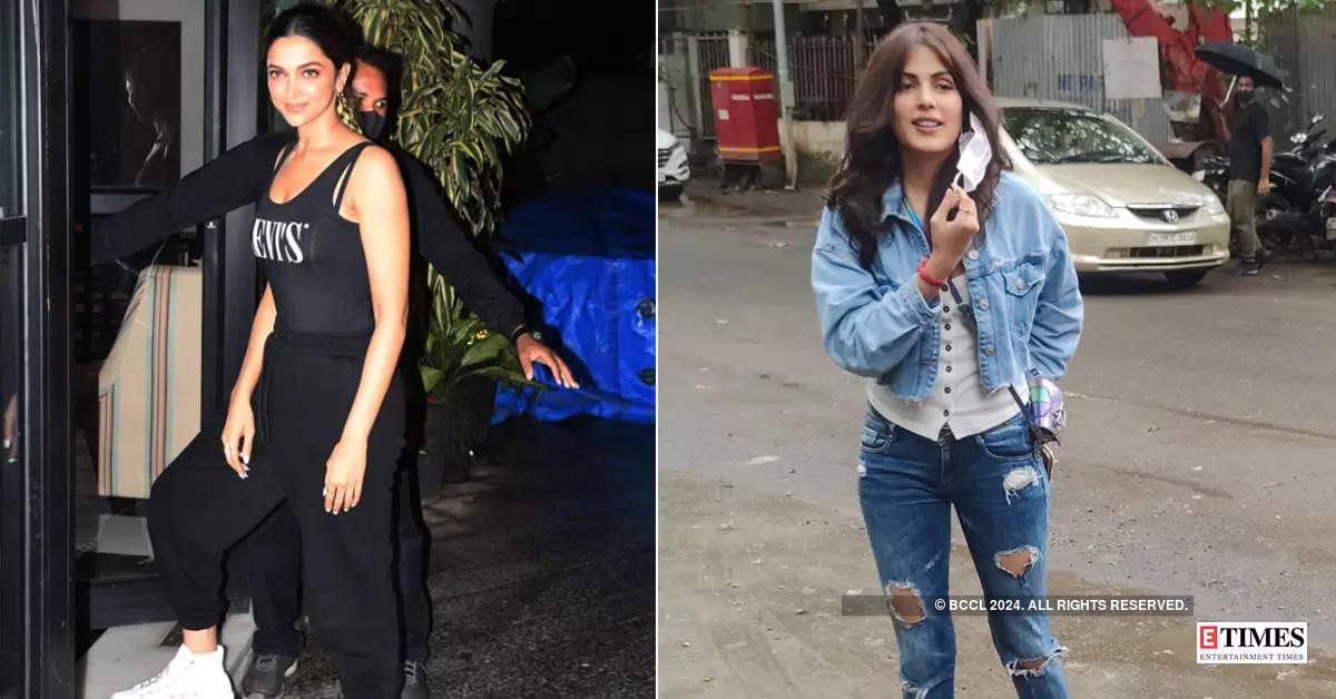 #ETimesSnapped: From Deepika Padukone to Rhea Chakraborty, paparazzi pictures of your favourite celebs