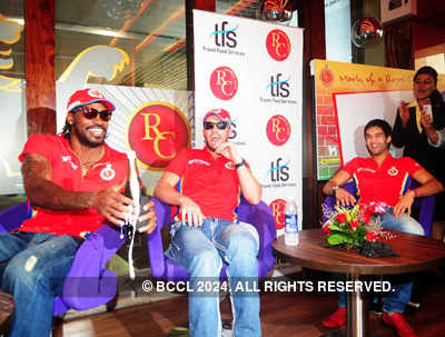 IPL RC players inaugurate 'RC Bar'