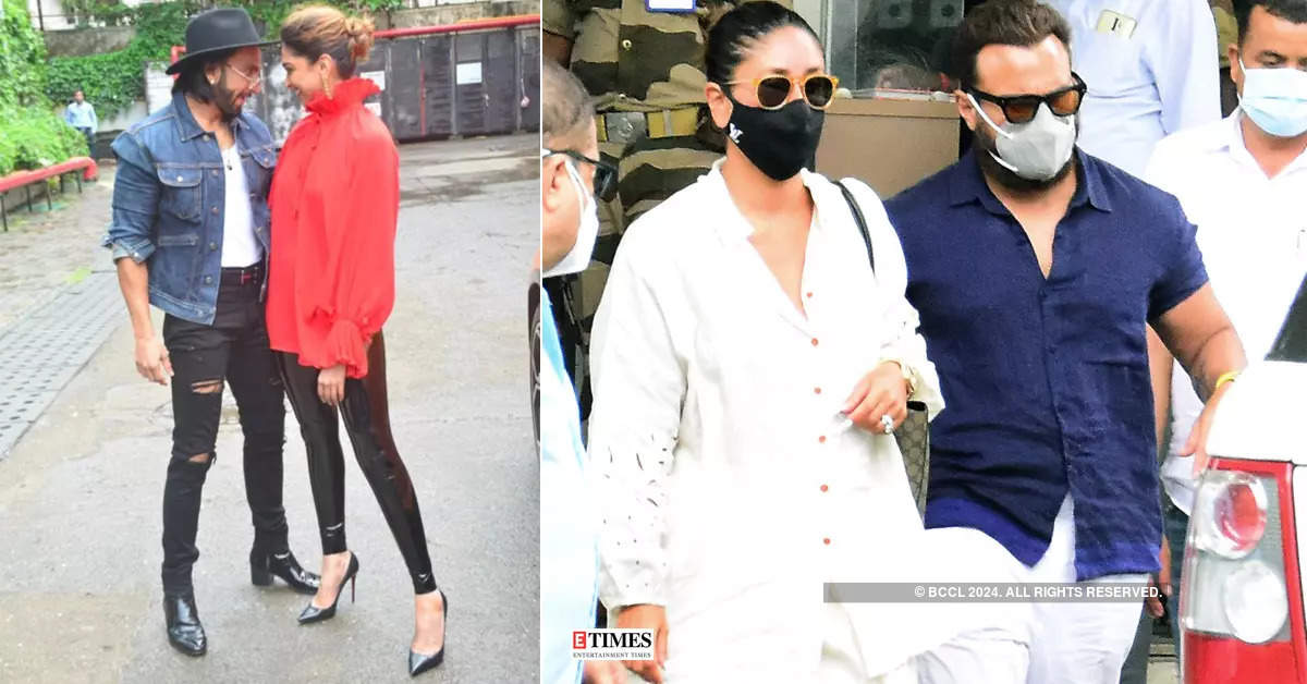 #ETimesSnapped: From Deepika-Ranveer to Kareena-Saif, paparazzi pictures of your favourite celebs