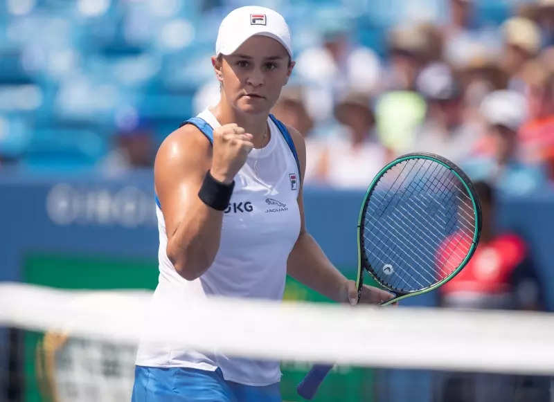 World No. 1 Ashleigh Barty claims dominant win at Cincinnati final, see ...