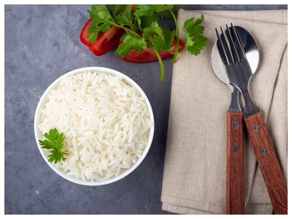 Tips to eat white rice and still lose weight  | The Times of India
			