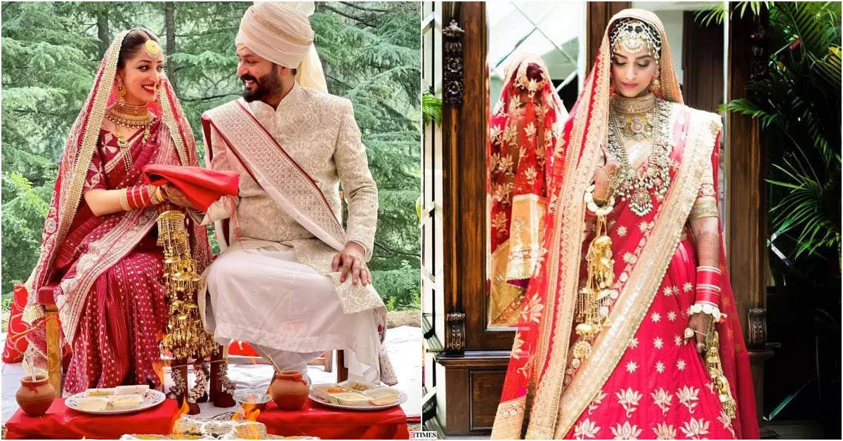 Something old, something borrowed! Beautiful celeb brides who chose their mother's outfit & jewellery for their wedding day
