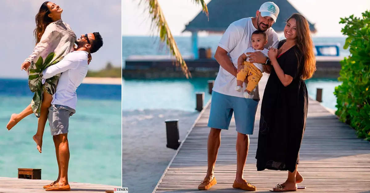 Anita Hassanandani's Maldives vacation with hubby Rohit Reddy and son Aaravv will make you want to hit the beach!