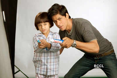 SRK shoots for an ad