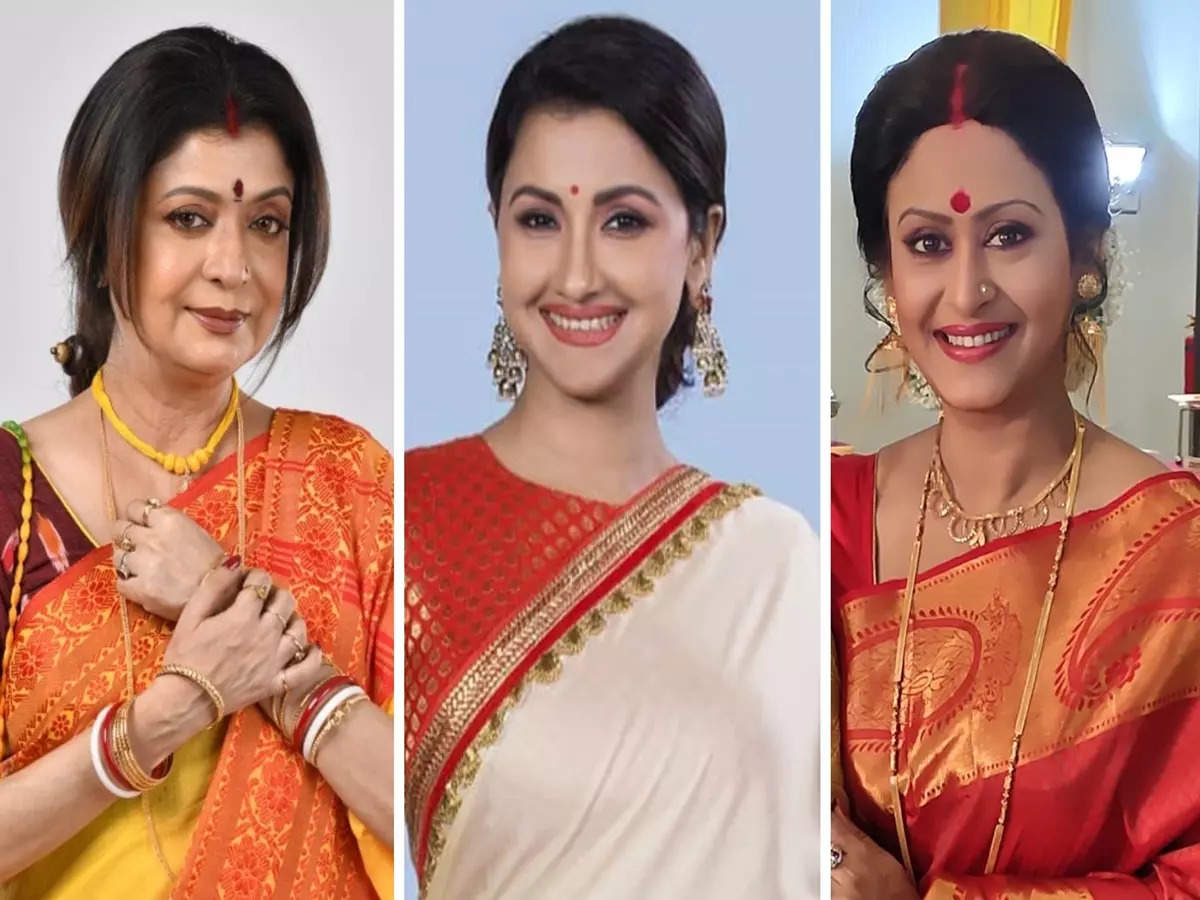 Indrani Halder, Rachna Banerjee: Senior actresses who rule Bengali TV;  challenge industry's 'obsession' with young artists | The Times of India