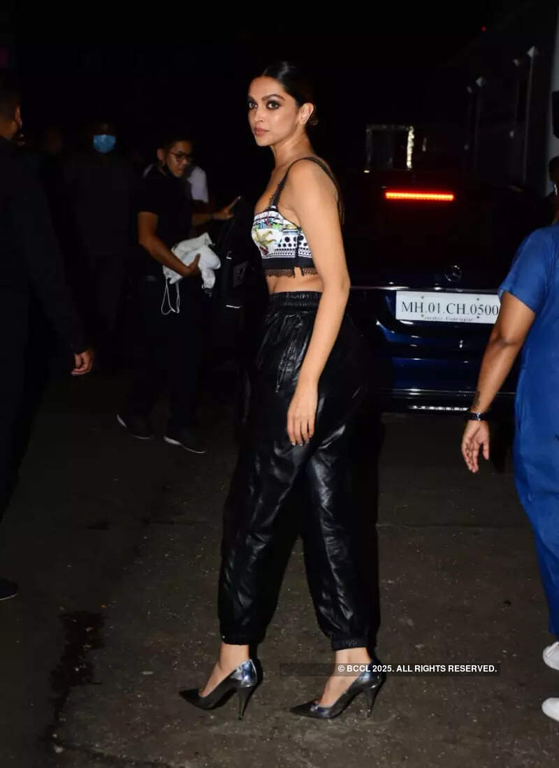 #ETimesSnapped: From Deepika Padukone to Sana-Vishal, paparazzi pictures of your favourite celebs