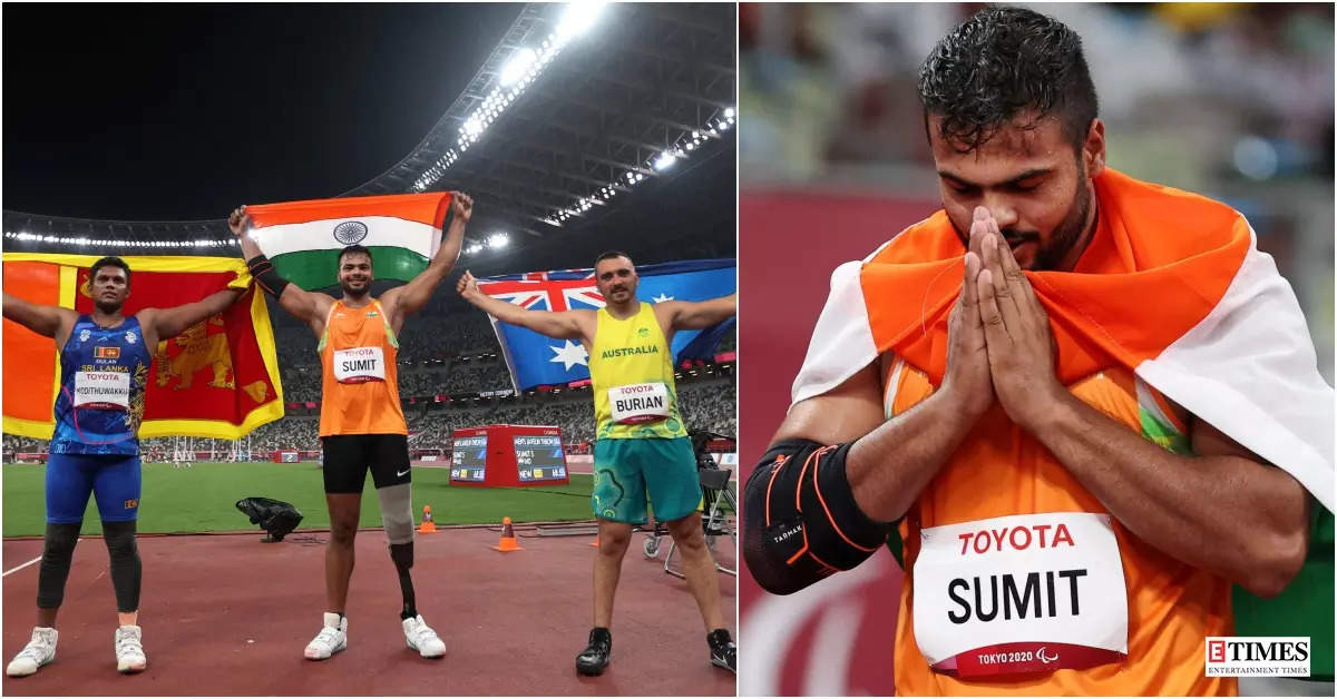 Tokyo Paralympics 2020: Sumit Antil bags javelin gold medal with 